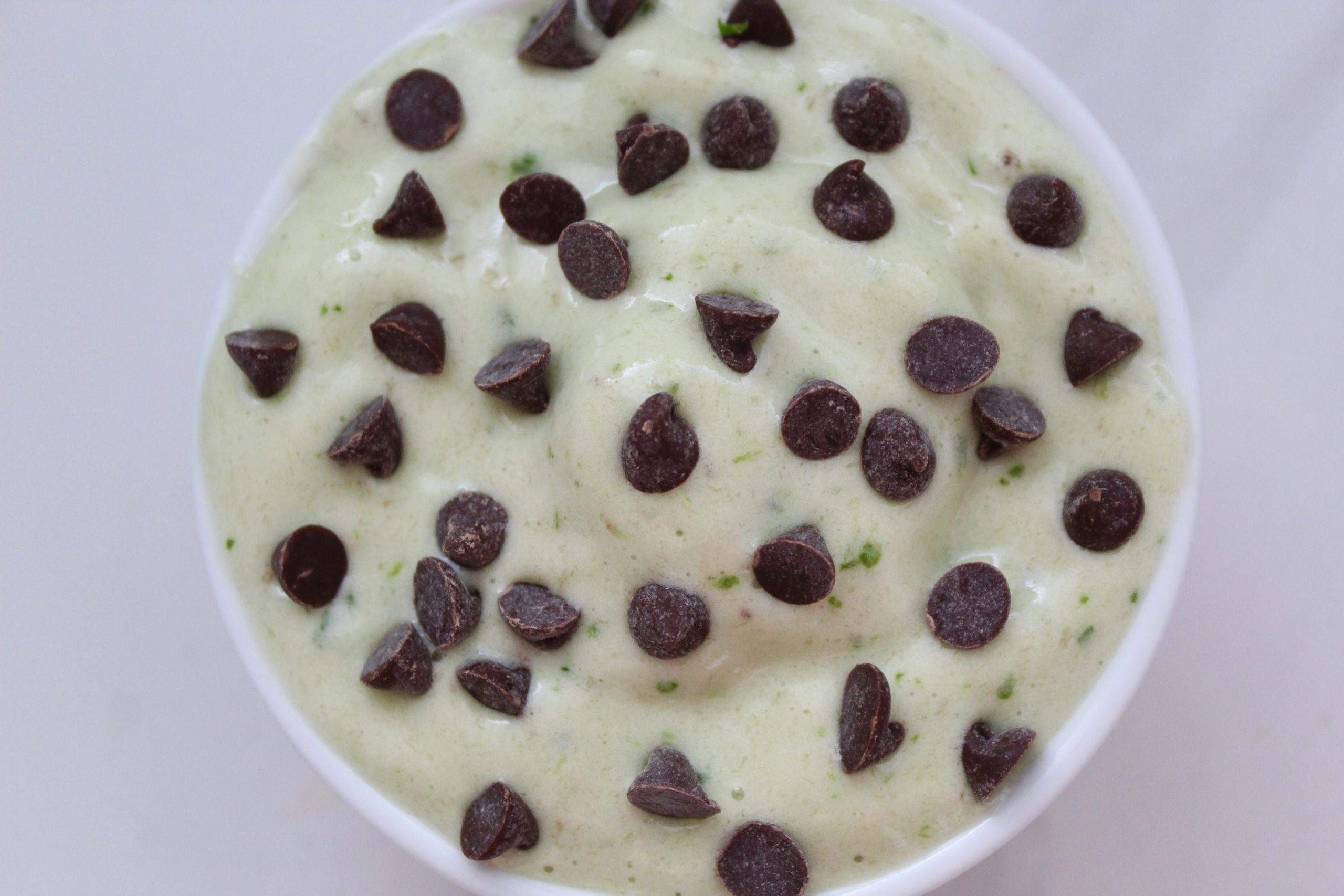 No-Churn Banana Chocolate Chip Ice Cream - All She Cooks