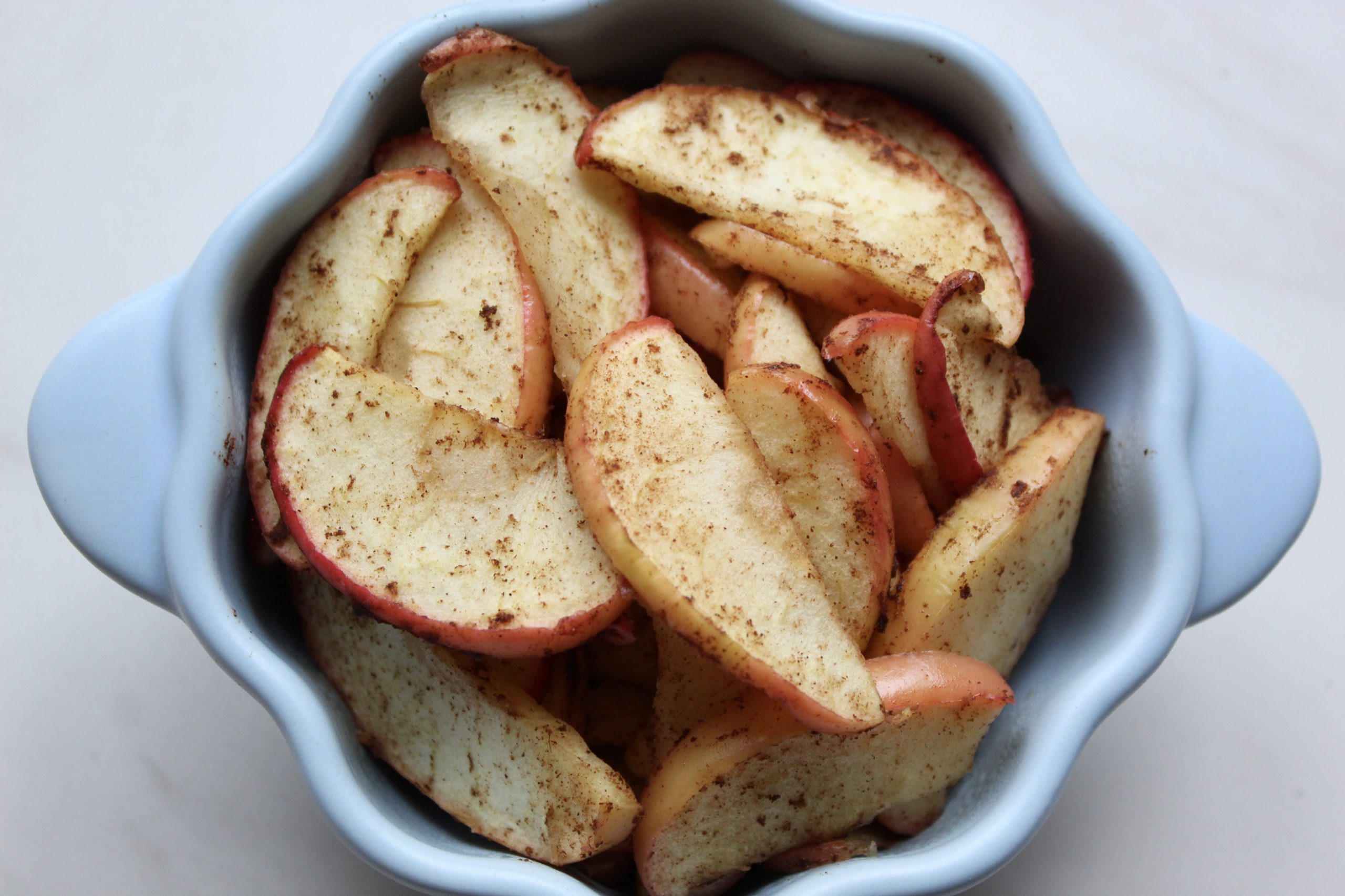 Cinnamon Sugar Baked Apple Slices - Home. Made. Interest.